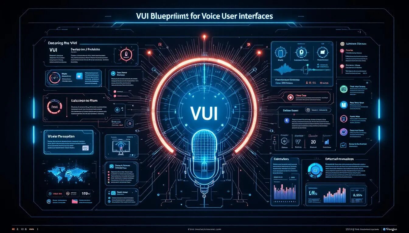 A design blueprint for effective voice user interfaces (VUIs).